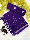Tew Cotton Silk With Kalamkari Design Sarees Wholesalers In Delhi